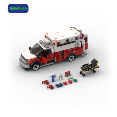 Models Ambulance Trucks City Car Building Block Sets for Kids Brick Plastic Truck Toy Moc Custom Blocks Gift for Boys Children