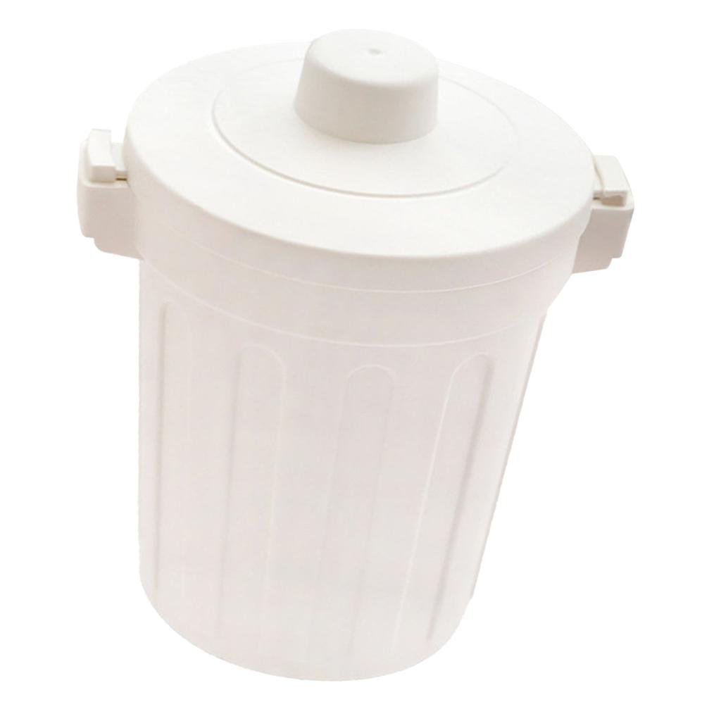 Desk Trash Can with Lid Lovely Storage Tiny Countertop Waste Basket for Tabletop Bedroom