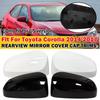 For US Toyota Corolla 2014-2017 Car Replacement Rearview Side Mirror Cover Wing Cap Exterior Case Trim Accessories Vehicle ABS