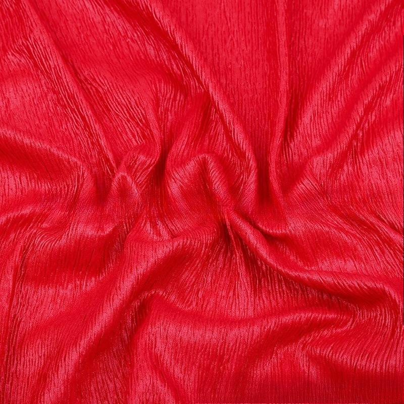 Solid Color Ethnic Style Washed Linen Cotton Cloth Fold Crepe Linen Fabric Handmade Sewing Diy for Dress Trousers Summer T-shirt