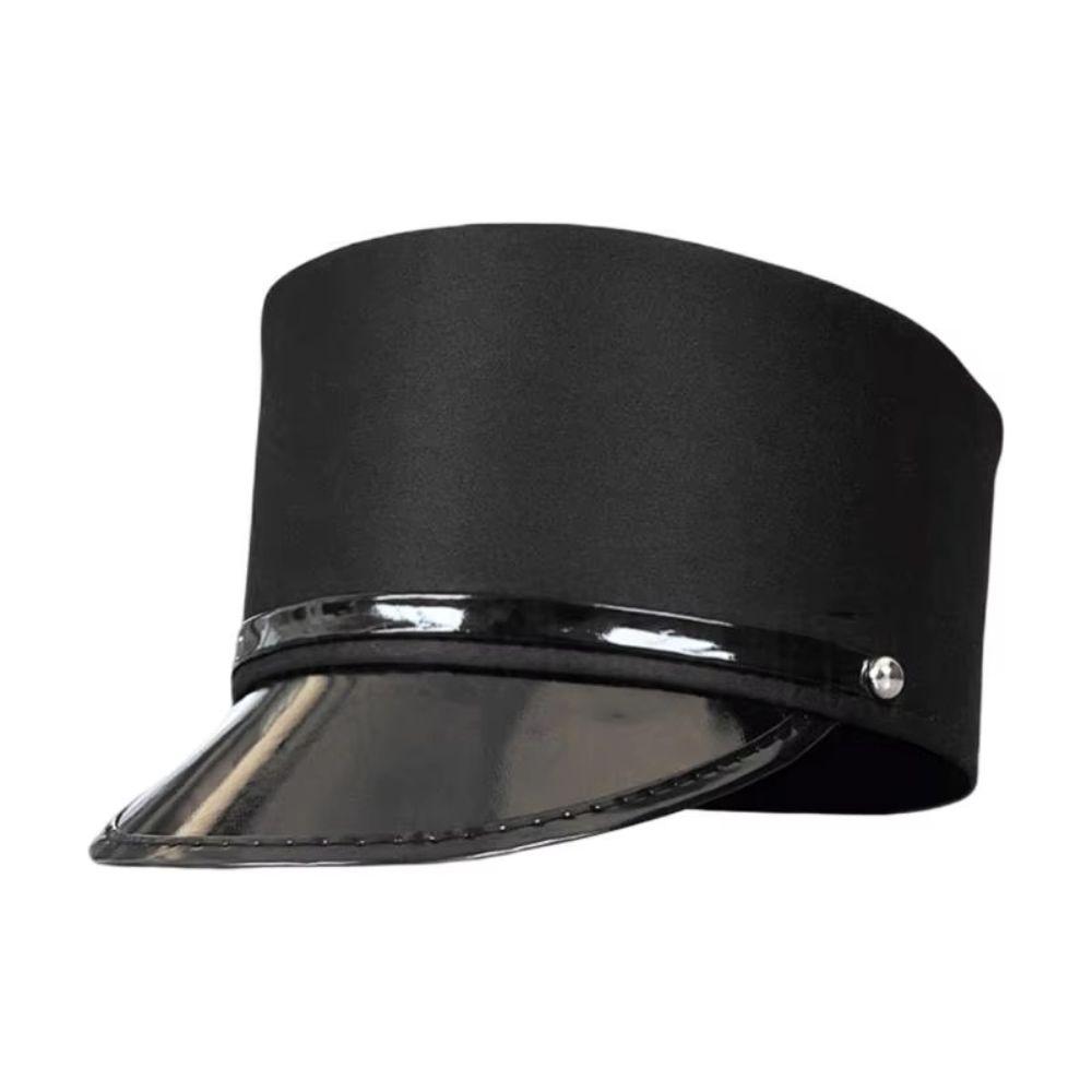 Dress Up Train Engineer Hat Railroad Engineer Halloween Cosplay Cap Conductor Driver Hat  For Adult