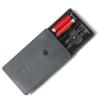 Portable AA AAA Battery Charger Charging Box 1W 4V Solar Battery Charger for AA and AAA Black