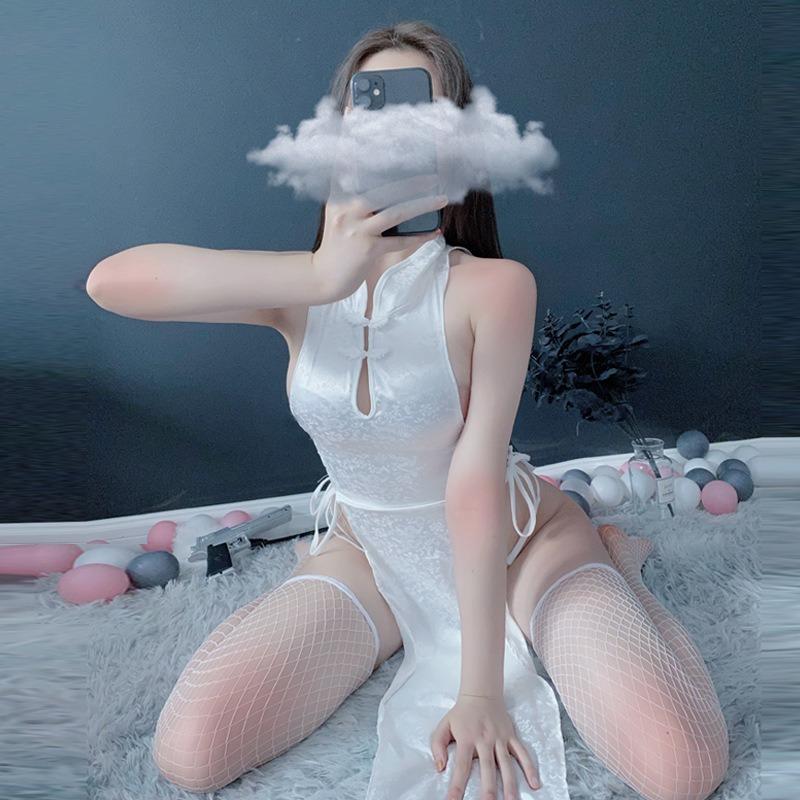 Secretary Hip Skirt Sexy Uniform Exposed Pure Desire Sexy Underwear Flirting Uniform Perspective Woman