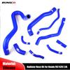 Silicone Coolant Radiator Hose Kit for Honda Civic FD2 FG2 K20 2.0L Engine 8th Generation 9PCs/set