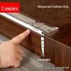 Self-Adhesive Transparent Silicone Corner Protector for Walls and Edges