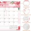 2026 Calendar, Wall Calendar 2026-2027, 11" x 14.2" Monthly Desk Calendar for Home and Office, 18 Months From January 2026 to June 2027 With Vacation