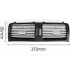 Car Front Center Dash Middle Air Conditioner AC Vent Grille Outlet Panel Compatible For Benz W251 R Class R300 R320 R350 R400 R500 (Color : Black)