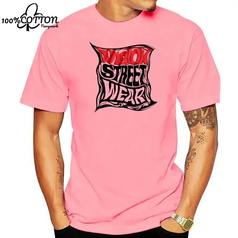 LE T ShirtVintage Skate Vision Streetwear Distort 1980s T Shirt