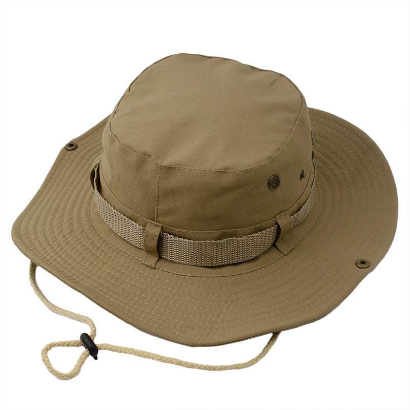 Bucket hat summer hat fishing visor adult men and women outdoor climbing sun hat foldable large brim