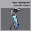Scooter Phone Holder Support With Sun Hat Mobile Phone Bracket Mount For Women Men Riding Motorcycles Bicycles Scooters