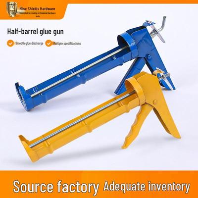 Half-Barrel Manual Glue Gun for Glass, Caulking, and Construction Decoration