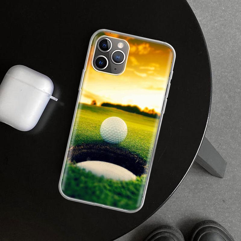

Modern Golf Sports Phone Case Cover for iPhone 11 12 13 Mini 14 15 Plus 16 Pro Max 17 Air 7 8 + SE Art Customized Fundas 11 12 1 iPhone 11