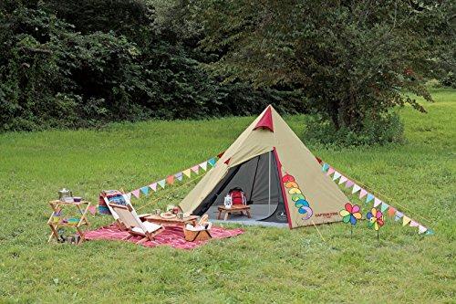 Captain Stag Camping Equipment Aluminum One-Pole Tent 300UVUA-16