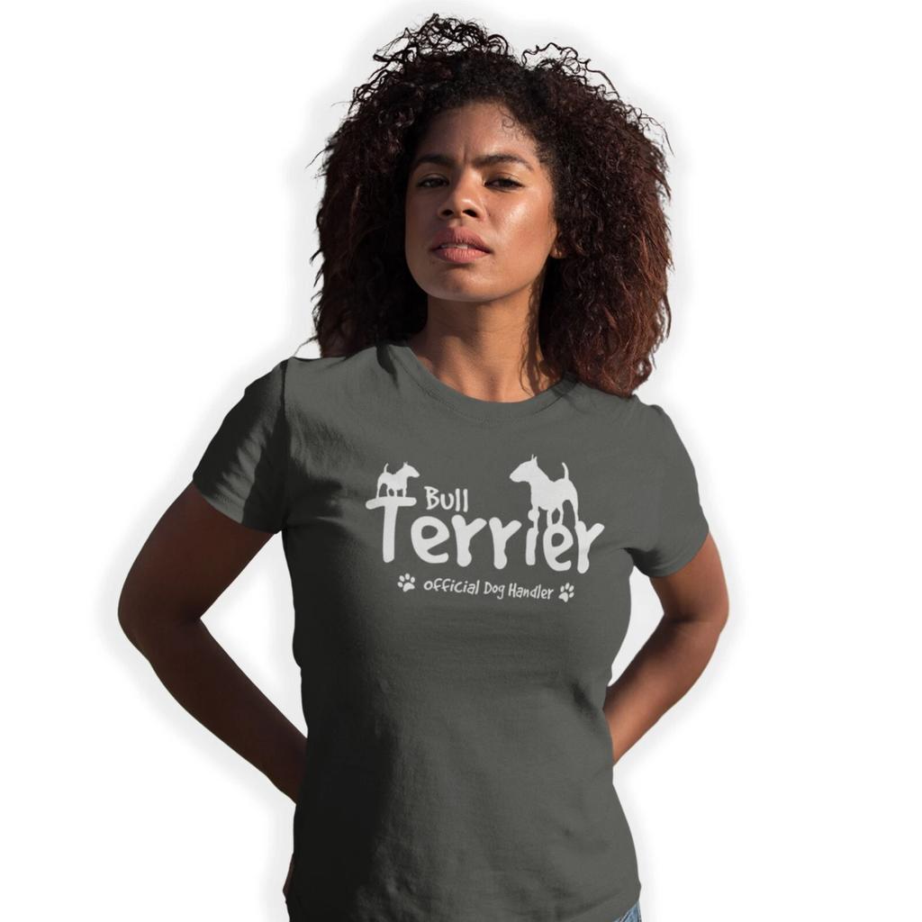 Bull Terrier Official Dog Handler T-Shirt Dog Lover Birthday Gift