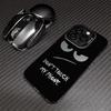Phone Cover Case for iPhone 17 Pro Max Air 16 14 Plus 17e 15 13 11 12 Pro DON'T TOUCH MY PHONE