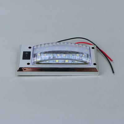 LED 12V-24V Panel Licht Auto Innen Lesen Lampe Hohe Helligkeit Lichter für Van Lkw RV Boot Camper Lichter Schalter Auf Off
