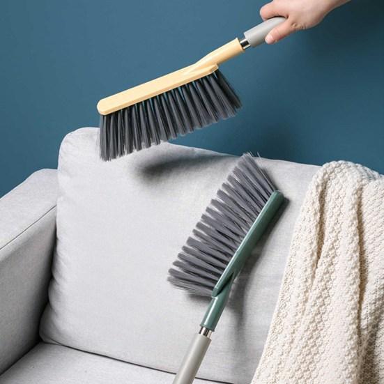 

Sofa Sweeping Brush Easy to Clean Cleaning Soft Hair Useful Bathroom Dormitory Office Supplies розовый