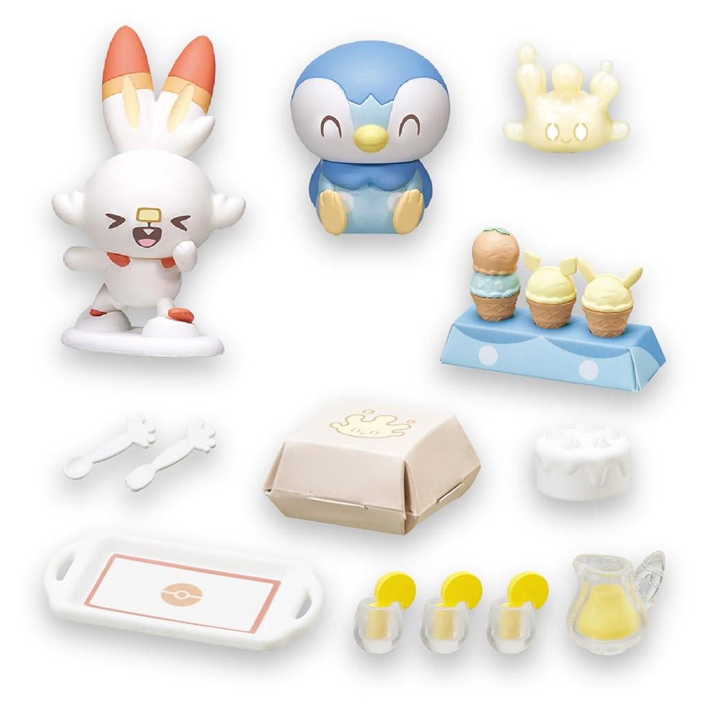 TAKARA TOMY Pocket Monster Pokemon Poke Peace House Let's Party Doll Set