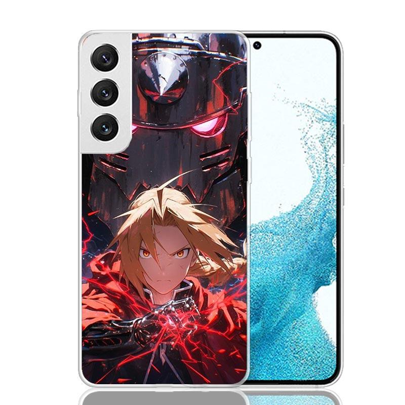 Anime F-ullmetal A-Alchemist Phone Case For Samsung Galaxy S26 S25 Edge S24 S23 FE S22 Ultra S21 Plus S20 + Fundas Cover Coque G