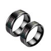 1 Stück Kalter Stil Männer Titanstahlring, Edelstahl nicht verblassender Ring vielseitiges Accessoire