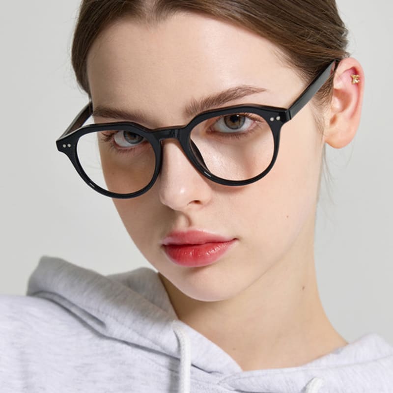 

RECLOW RECLOW TR B098 BLACK GLASS Glasses FREE