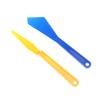 5Pcs Car Window Tint Tools Plastic Wrap Shank Gasket Squeegee Long Handle Micro Squeegee Car Tinting Wrap Tool Corner Scraper
