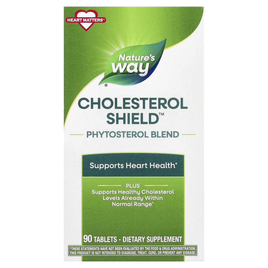 Nature's Way Cholesterol Shield™, Phytosterol Blend, 90 Tablets