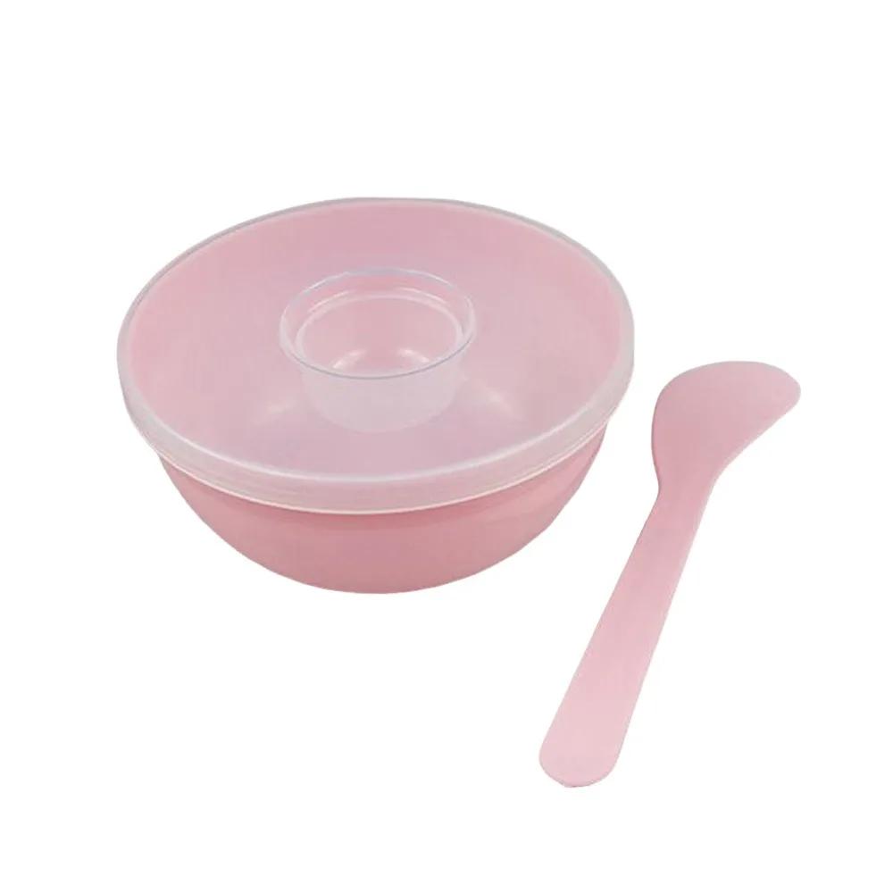 Durable DIY Face Mask Mixing Bowl Set Silicone with Bowl Brush Mask Brushes Facemask Mixing Tool Woman Facial Tools