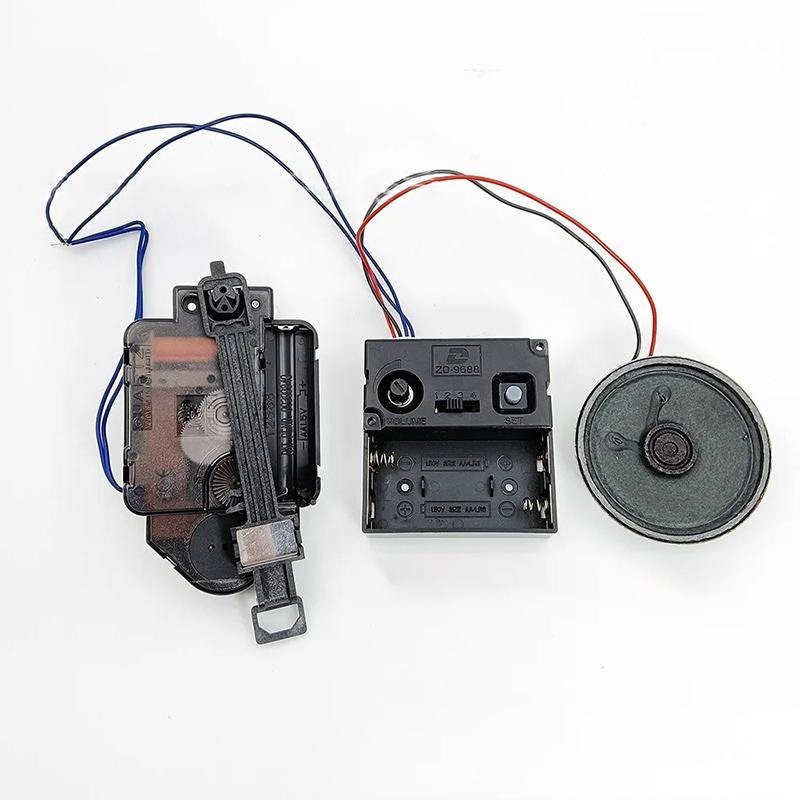 DIY Nástěnné hodiny Hlásí přesně Příslušenství Luxusní kyvadlový hodinový strojek Tichá hudební skříňka Sada Houpací Quartzový hodinový strojek Sada