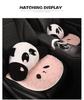 Panda Winter Plush Car Seat Cushion for Toyota bZ3, Corolla, RAV4, Rongfang, bZ5