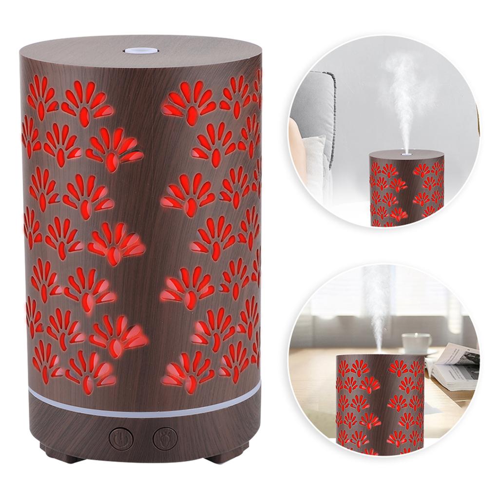 Ultrasound Humidifier Aroma Air Diffuser Aromatherapy Mist Humidifier With Night Light110~240V US