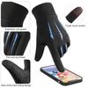 1Pair Winter Waterproof Fishing Men's Gloves Women's Cycling Warm Anti Slip Outdoor Sports Full Finger Touch Screen Gloves