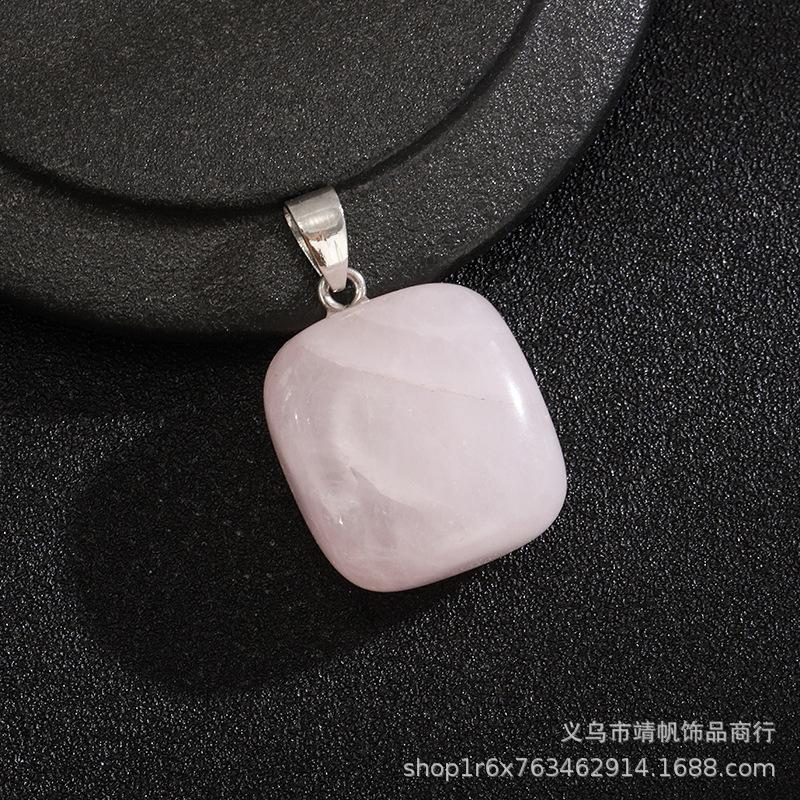 Natural Pendant Charm, Assorted Gemstone Ornament for Jewelry Making