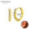 925 Silver Ear Needle Fashion Light Luxury Gold hoop earrings Classic Retro Collection earrings for women Jewelry Gift