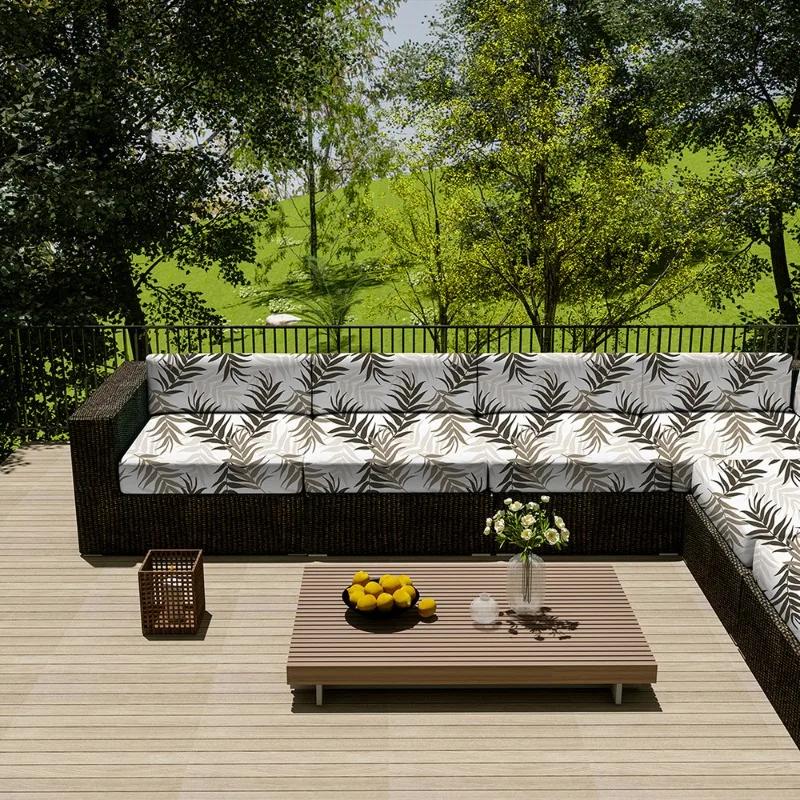 Sun-proof Anti-Dust Furniture Protector Cover Outdoor Sofa Cover Home Hotel Garden Patio Waterproof Rattan Corner Sofa Cover