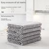 Japanese Bamboo Charcoal Microfiber Dish Towel: Absorbent, Thick, Non-Slip Kitchen Rag