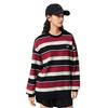 Li Ning Sports Lifestyle Series Color Block Striped Couple Sweatshirt Unisex Sweatshirt AWDVD31-10