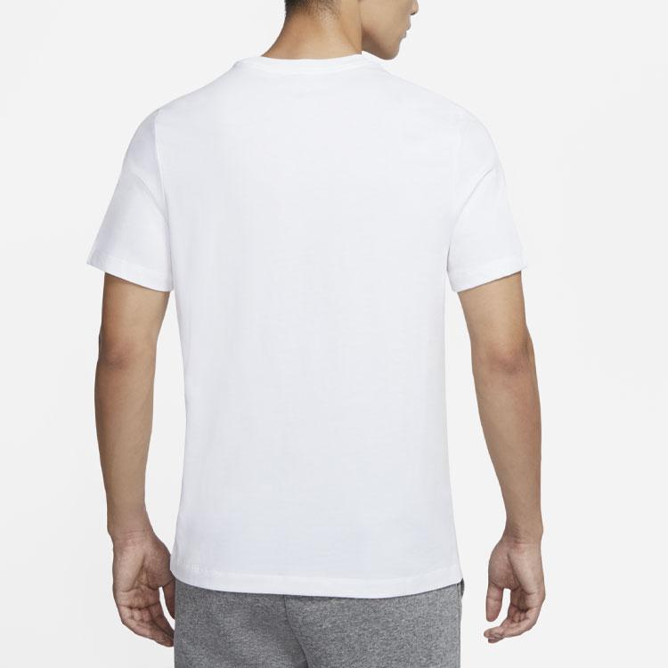 Jordan Casual Sport Round Neck Logo Short Sleeve T-Shirt Men Tops White CT3707-100