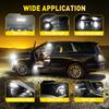 AUXITO 2Pcs BA9S T4W LED Lamp Bulbs White For Car Interior Instrument Panel Dome Position License Plate Lights Super Bright 12V Dome Lights 6