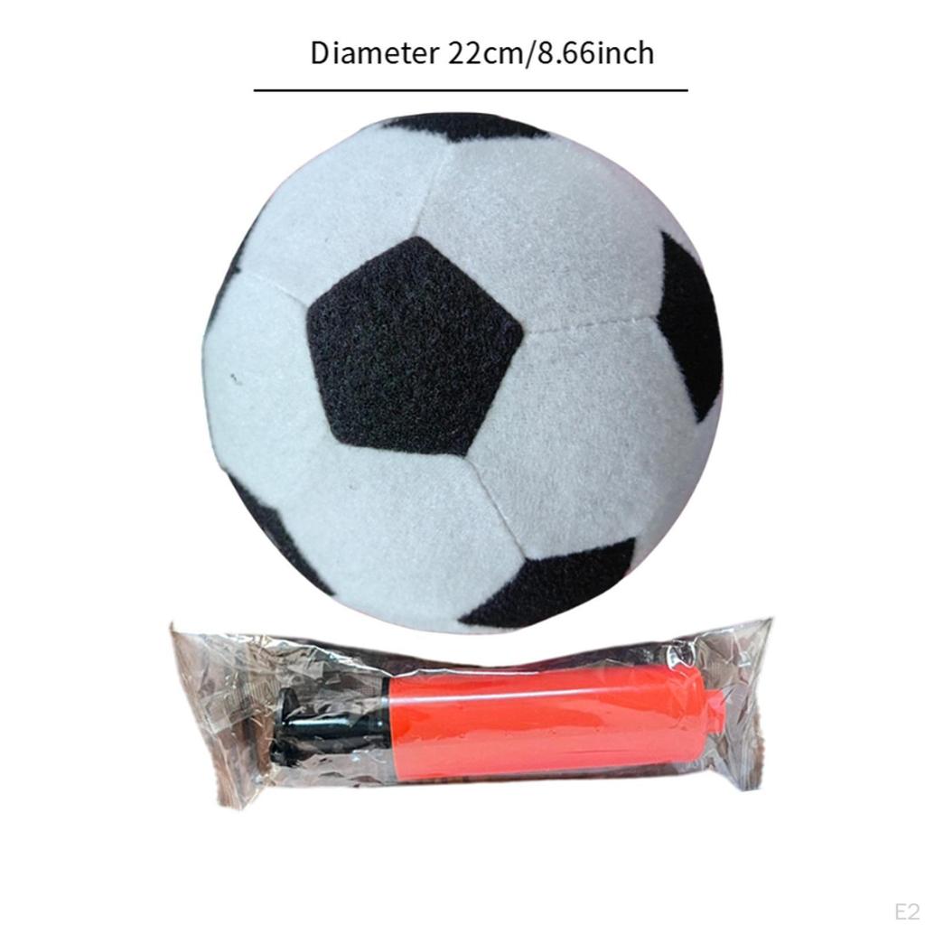 Inflatable Felt Soccer Sticky Ball Standard Size 4 Competitive Play Sturdy Football for