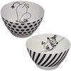 MOOMIN Soup Bowl Pair Set "Bob Foundation" MM700-79