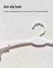 Seamless Plastic Hanger for Men's & Women's Pants, Underwear, Bras, and Panties - Drying Rack with Clips