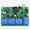 315Mhz 433Mhz DC 85V-260V Four Channel Relay Module Receiver Wireless Remote Control Switch for DC Motor DIY