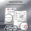 ASD 304 Stainless Steel Explosion-Proof Pressure Cooker 24cm