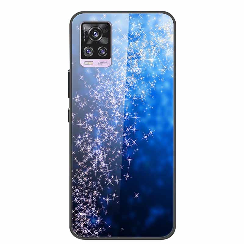 6.44" Tempered Glass Case For Vivo V20 Pro Case V 20 Pro Soft Bumper Hard Back Cover For Vivo V20 Pro 2020 Phone Case Coque Para