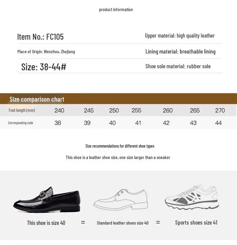 Men's Autumn Business Formal Leather Loafers - Korean Style, Breathable, Comfortable, All-Match