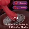 2 in 1 Zungenstoß-Vibrator Klitoris-Stimulator für Frauen Weiblicher Masturbator Sexspielzeug für Erwachsene für Paare 18