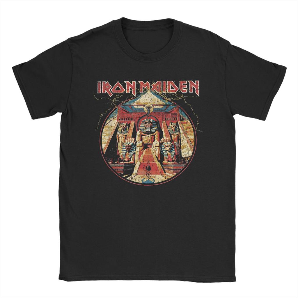 Fears Of The Darks T-Shirts for Men Women I-Iron M-Maidens  Cotton Tee Shirt Crewneck Short Sleeve T Shirts Plus Size Clothing