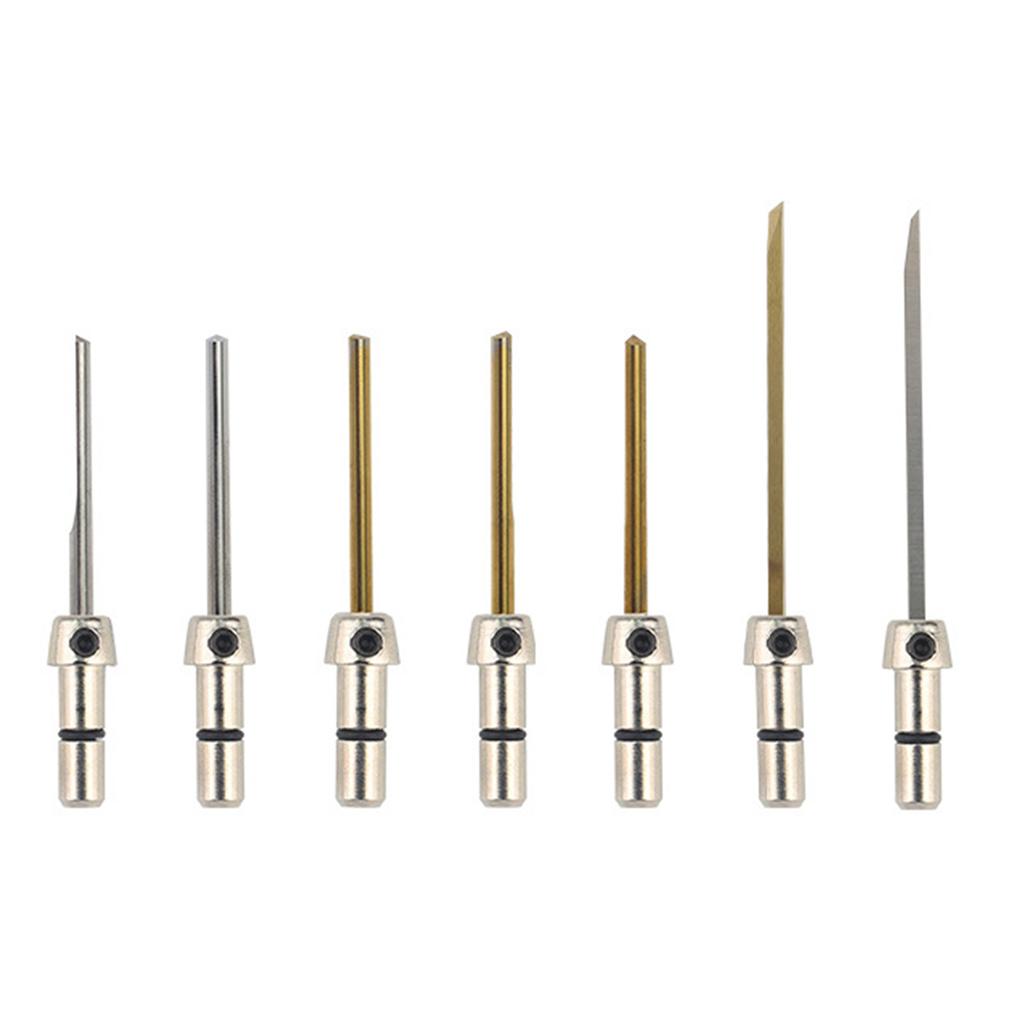 Pneumatický rázový gravírovací stroj Řezné bity Praktické nástroje pro výrobu šperků Vysoká odolnost proti opotřebení Rycí nástroj pro rytí