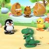 Jumping Egg Cute Pet Twisting Egg Dinosaur Egg Children'S Gift Soothing Tool Cute Animal Shaped Home Decor Ornament New